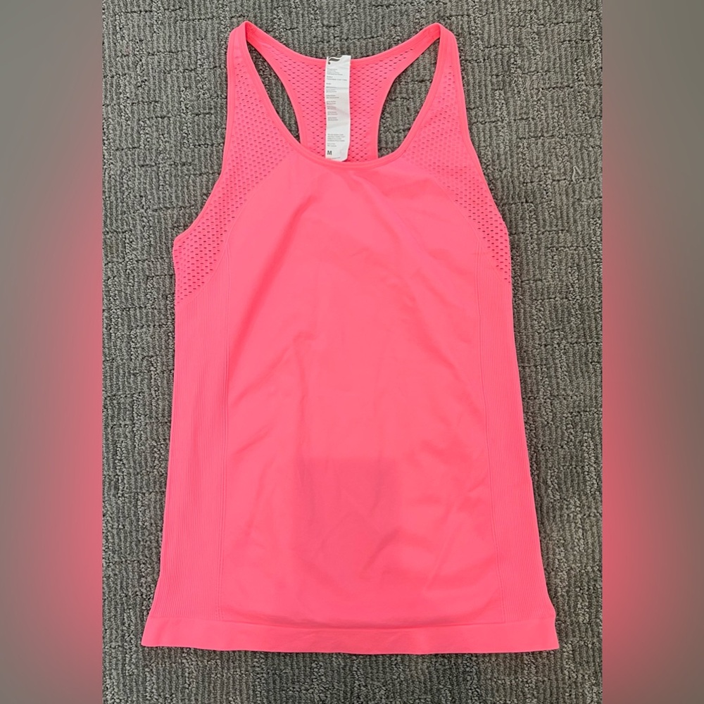Fabletics Hot Pink Athletic Tank Top